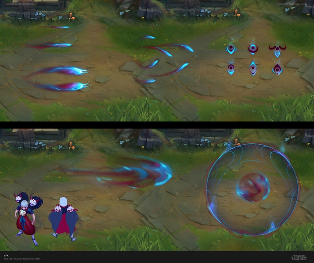 Chiêm ngưỡng vẻ đẹp ma mị của trang phục KaiSa Trăng Mờ phong cách Nhật Bản do fan thiết kế - Ảnh 8. Chiêm ngưỡng vẻ đẹp ma mị của trang phục KaiSa Trăng Mờ phong cách Nhật Bản do fan thiết kế - Ảnh 8.