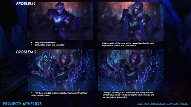 LMHT: Ra mắt chưa được bao lâu, Aphelios đã được fan dành tặng trang phục Siêu Phẩm đẹp ngất ngây - Ảnh 2. LMHT: Ra mắt chưa được bao lâu, Aphelios đã được fan dành tặng trang phục Siêu Phẩm đẹp ngất ngây - Ảnh 2.