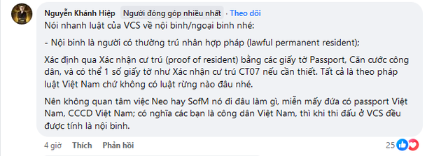 COO của GAM - ông Izumin lên tiếng giải thích trường hợp của SofM và Neo
