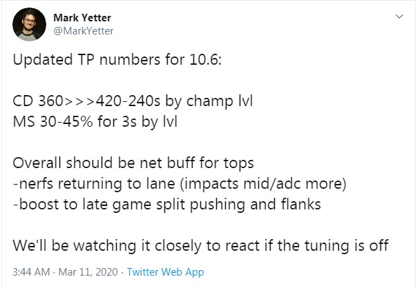 Riot Games tiếp tục làm lại phép Dịch Chuyển, tăng sức mạnh hay sẽ thay đổi toàn bộ meta? - Ảnh 1.