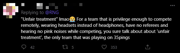 Nói mình bị Riot đối xử bất công ở MSI 2022, RNG gây tranh cãi nảy lửa: Câu đấy phải là của VCS - Ảnh 3. Nói mình bị Riot đối xử bất công ở MSI 2022, RNG gây tranh cãi nảy lửa: Câu đấy phải là của VCS - Ảnh 3.