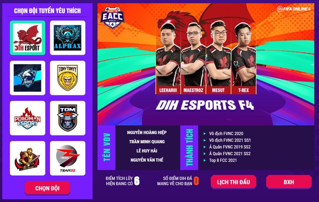 Đồng hành cùng ROAD TO EACC: Nhận quà, đua top cực dễ dàng cùng đội tuyển yêu thích - Ảnh 4. Đồng hành cùng ROAD TO EACC: Nhận quà, đua top cực dễ dàng cùng đội tuyển yêu thích - Ảnh 4.