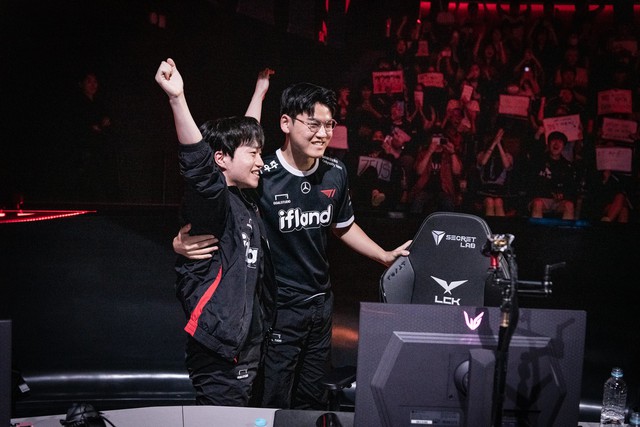 T1 đã giành chiến thắng ở trận đối đầu gần nhất