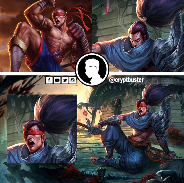 Chiêm ngưỡng những tác phẩm kết hợp giữa các vị tướng LMHT theo phong cách râu ông nọ cắm cằm bà kia - Ảnh 16.