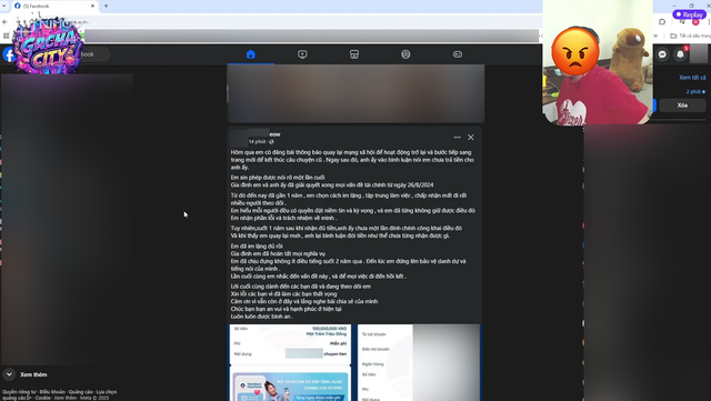 Cựu sao DOTA 2 lên stream giải thích hết tất cả sự việc với vợ cũ và tung cả một file docs dài đầu đuôi sự việc