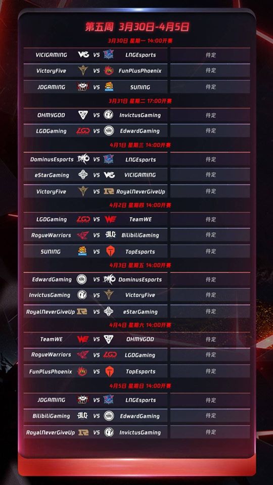 Lịch thi đấu LPL hậu đại dịch - SofM và đồng đội đụng độ 3 đối thủ sừng sỏ chỉ trong một tuần - Ảnh 4. Lịch thi đấu LPL hậu đại dịch - SofM và đồng đội đụng độ 3 đối thủ sừng sỏ chỉ trong một tuần - Ảnh 4.