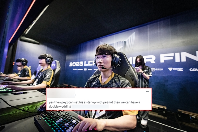 Khi cô xuất hiện lần đầu hồi đầu năm thì một số fan Gen.G còn "đẩy thuyền" với Peanut