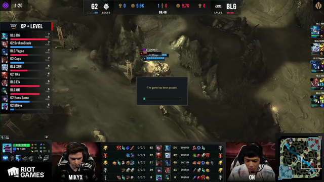 Nhiều khán giả LEC cho rằng việc dừng trận đấu quá lâu đã ảnh hưởng tâm lý cũng như đà hưng phấn của G2