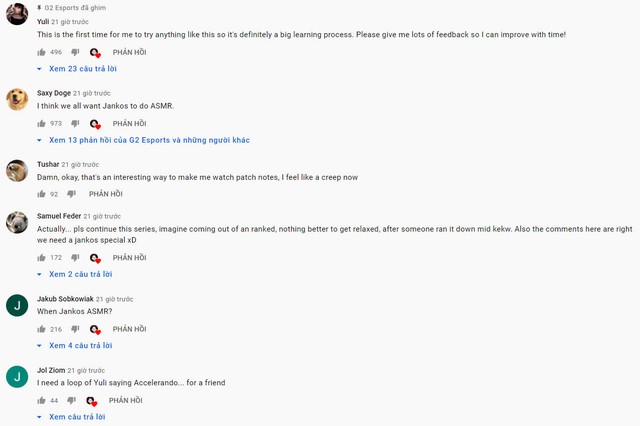 G2 Esports lại gây tranh cãi khi để nữ streamer gà nhà ra mắt nội dung nhạy cảm ASMR - Ảnh 3. G2 Esports lại gây tranh cãi khi để nữ streamer gà nhà ra mắt nội dung nhạy cảm ASMR - Ảnh 3.