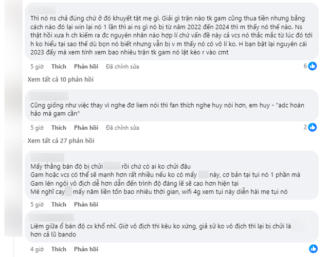 Cộng đồng tranh cãi xung quanh các danh hiệu và lối chơi của GAM trước đây