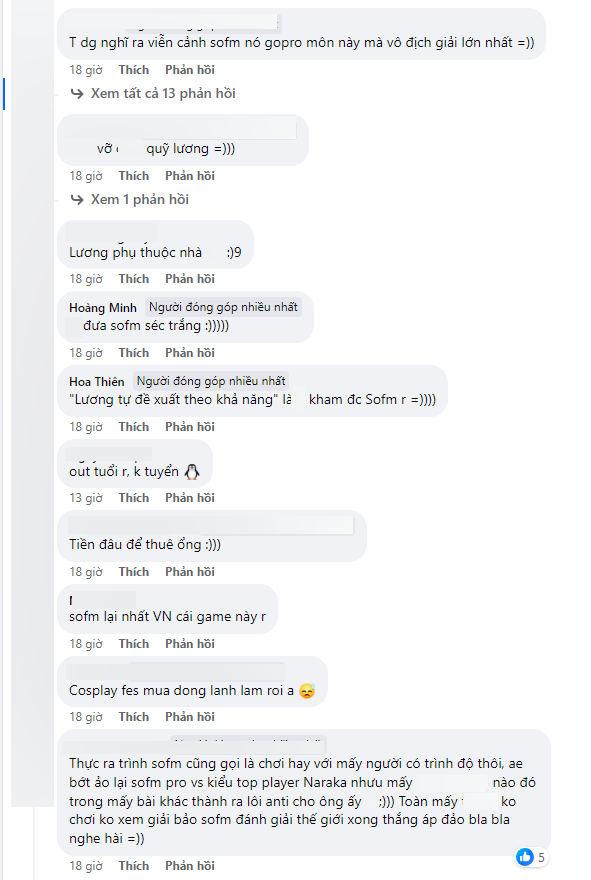 Nhiều ý kiến xoay quanh sự việc của SofM Nhiều ý kiến xoay quanh sự việc của SofM