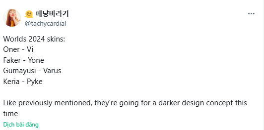 Có tin dàn sao T1 đã xác định xong skin CKTG, một sự vắng mặt rất đáng tiếc- Ảnh 2.