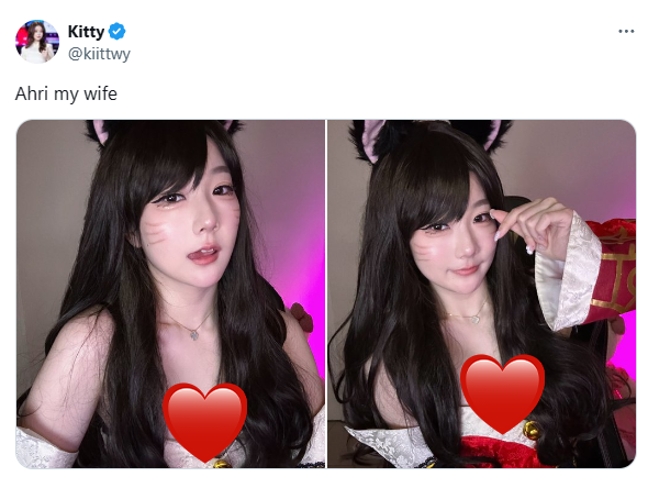 Kitty hóa thân thành Ahri