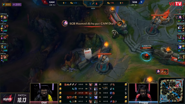Tại sao nói GAM Esports đã có một trận thắng mà như thua trước Saigon Buffalo? - Ảnh 3. Tại sao nói GAM Esports đã có một trận thắng mà như thua trước Saigon Buffalo? - Ảnh 3.