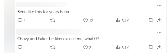 Có ý kiến cho rằng vụ này xảy ra đã lâu và cũng có người bày tỏ quan ngại cho Faker và Chovy