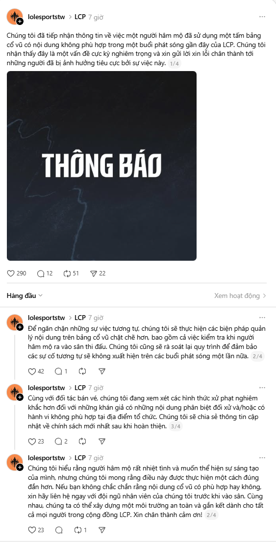 Trận đấu của GAM xuất hiện drama, LCP lập tức hành động- Ảnh 2. Trận đấu của GAM xuất hiện drama, LCP lập tức hành động- Ảnh 2.