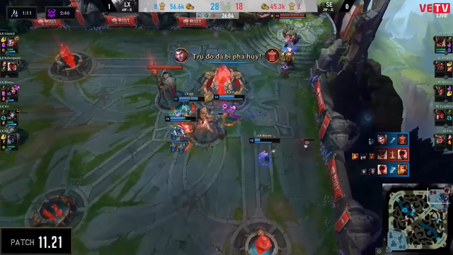 VCS Mùa Đông 2021: LX kết thúc tuần thi đấu thứ 2 với chiến thắng hủy diệt, rạp xiếc SE hiện nguyên hình - Ảnh 2.