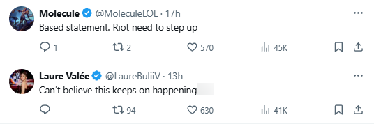 Các nhân vật có tiếng trong cộng đồng LMHT thế giới cũng bất ngờ khi sự cố DDoS vẫn còn ảnh hưởng T1