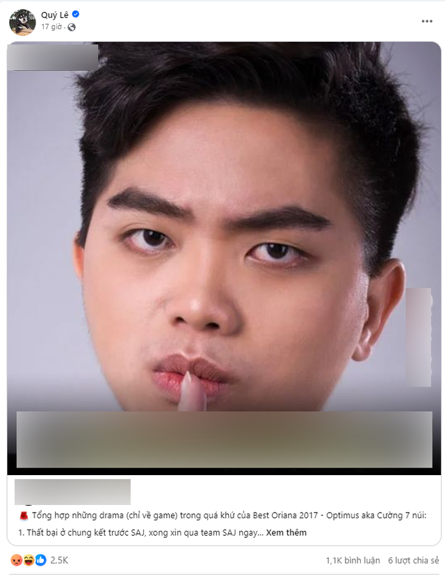 Anh này share lại một bài viết bóc phốt Optimus trong quá khứ