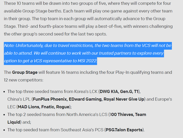 CHÍNH THỨC: VCS tiếp tục vắng mặt ở CKTG 2021 - Ảnh 2.