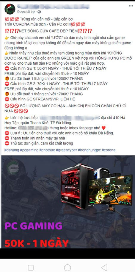 Xu hướng mới mùa dịch: Mở dịch vụ cho thuê PC, PS4 tận nhà, rẻ nhất 10.000 VND/ngày là đủ chiến mượt LMHT - Ảnh 2. Xu hướng mới mùa dịch: Mở dịch vụ cho thuê PC, PS4 tận nhà, rẻ nhất 10.000 VND/ngày là đủ chiến mượt LMHT - Ảnh 2.
