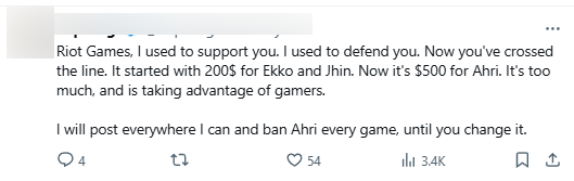 Bức xúc vì Riot "hút máu", game thủ LMHT rủ nhau dùng "chiêu độc" để phong sát luôn HoL Ahri- Ảnh 3.