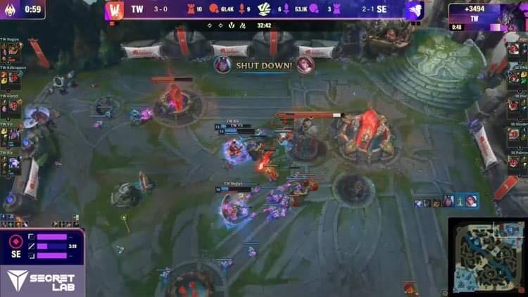 TW có chiến thắng vô cùng thuyết phục trước SE - nguồn: YouTube