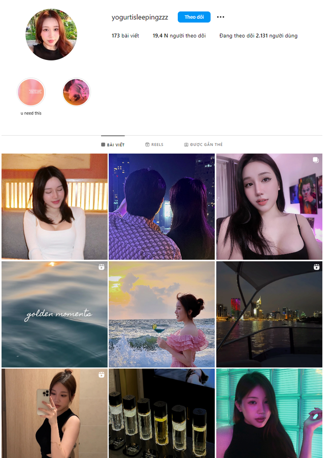 Instagram của Yogurt Ng vẫn còn bức ảnh chụp cùng Zeros