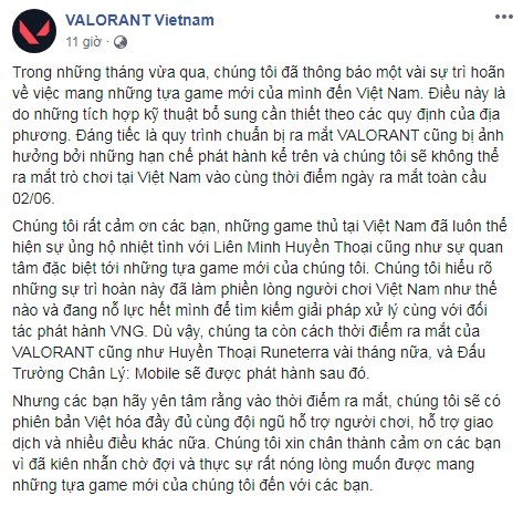 Riot Games hé lộ thời điểm ra mắt VALORANT ngay đầu tháng 6, tuy nhiên sẽ bị delay vài tháng tại máy chủ Việt Nam - Ảnh 2.