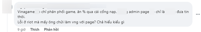 Lỗi thực tế của vụ việc là hoàn toàn nằm ở Riot