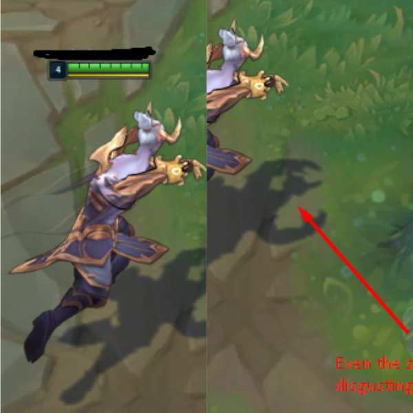 Lee Sin Ma Sứ Hàng Hiệu sở hữu cái cổ quá kinh dị và ám ảnh tới nỗi game thủ chả dám dùng lại - Ảnh 2. Lee Sin Ma Sứ Hàng Hiệu sở hữu cái cổ quá kinh dị và ám ảnh tới nỗi game thủ chả dám dùng lại - Ảnh 2.