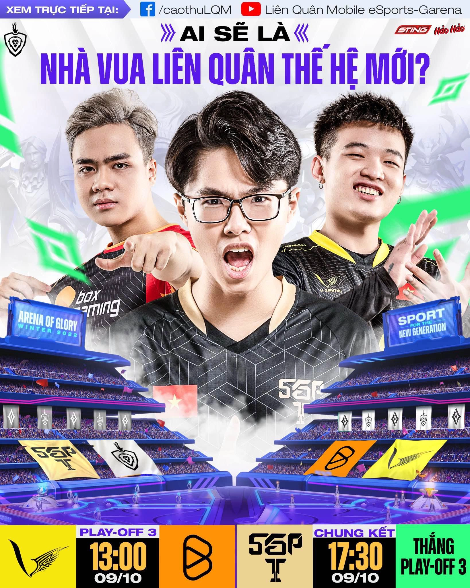 3 cái tên hùng mạnh bậc nhất Liên Quân Mobile Việt Nam chuẩn bị bước vào trận Chung kết quan trọng