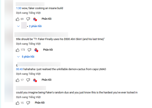 Khán giả vô cùng thích thú khi cuối cùng Faker cũng dùng HoL Ahri