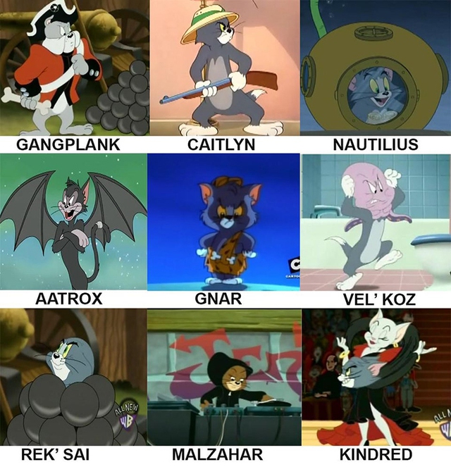 Phì cười với loạt ảnh cosplay LMHT phiên bản... Tom và Jerry - Ảnh 2. Phì cười với loạt ảnh cosplay LMHT phiên bản... Tom và Jerry - Ảnh 2.