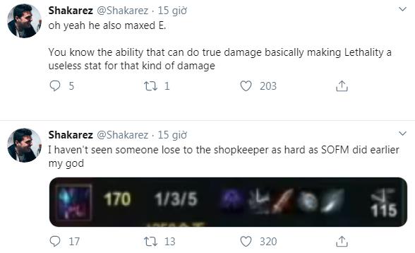 LMHT: Các BLV nước ngoài bị choáng ngợp bởi lối lên đồ vô tác dụng của Sofm - Ảnh 2. LMHT: Các BLV nước ngoài bị choáng ngợp bởi lối lên đồ vô tác dụng của Sofm - Ảnh 2.