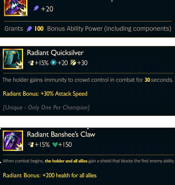 Đấu Trường Chân Lý: Những lý do khiến game thủ lại ưa chuộng một số trang bị ở bản thường hơn là bản Ánh Sáng mạnh hơn nhiều lần - Ảnh 3.