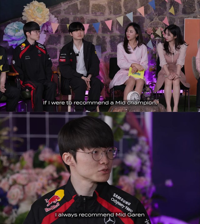 Faker trước đây đã từng khẳng định sẽ đề xuất Garen Đường Giữa nếu có cơ hội Faker trước đây đã từng khẳng định sẽ đề xuất Garen Đường Giữa nếu có cơ hội