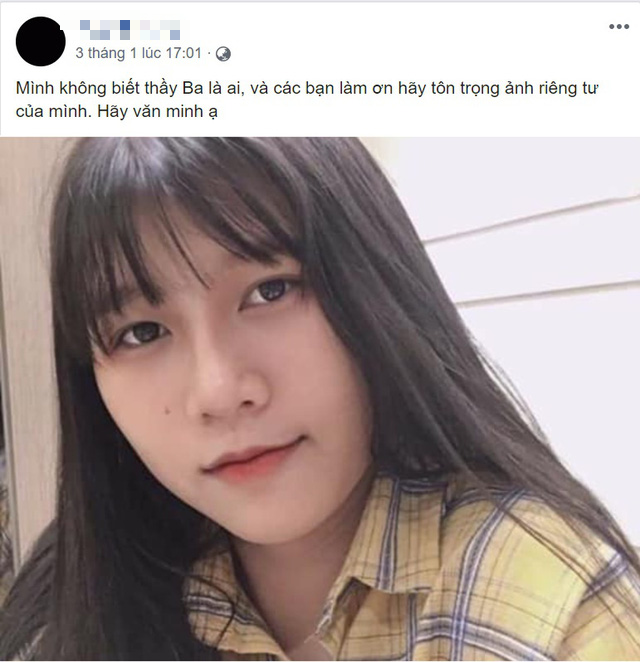 Bị cộng đồng mạng tấn công vì trông quá giống thầy giáo Ba, cô gái tội nghiệp phải lên mạng khẩn cầu - Ảnh 2. Bị cộng đồng mạng tấn công vì trông quá giống thầy giáo Ba, cô gái tội nghiệp phải lên mạng khẩn cầu - Ảnh 2.