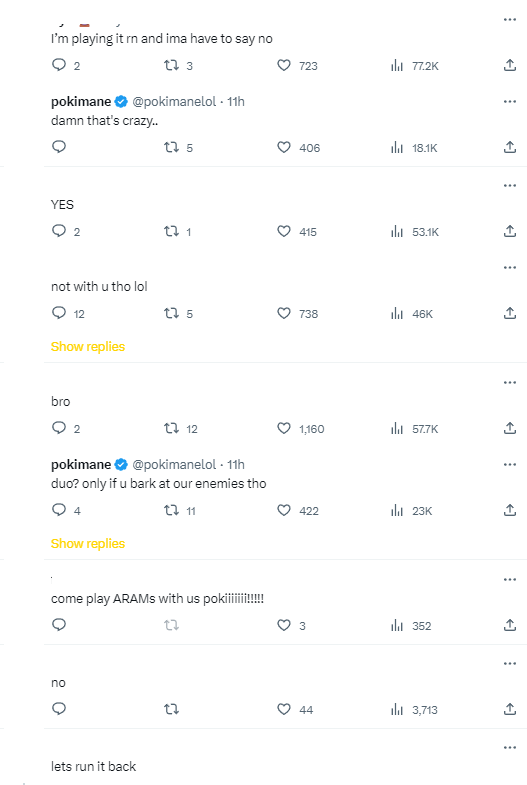 Nhưng khán giả lại khuyên cô không nên hoặc chỉ chơi ARAM