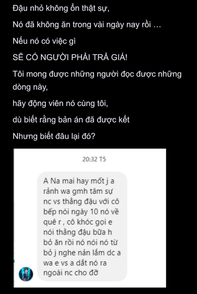 Có thông tin cho biết B. tuyệt thực nhiều ngày và vào ngày 10 đã về quê