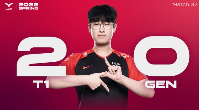 Xạ Thủ T1 không hài lòng vì chiến thắng dễ trước Gen.G: Đối đầu với họ ở trận đó chẳng có ý nghĩa gì - Ảnh 1. Xạ Thủ T1 không hài lòng vì chiến thắng dễ trước Gen.G: Đối đầu với họ ở trận đó chẳng có ý nghĩa gì - Ảnh 1.