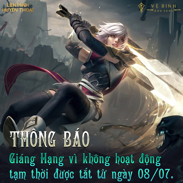 Máy chủ LMHT Việt Nam tắt tính năng tự động giáng hạng, giúp game thủ yên tâm ở nhà chống dịch - Ảnh 1.