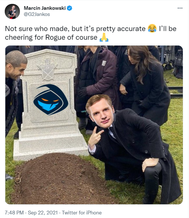 Bốc trúng án tử cho đội đồng hương Rogue, Jankos bị đồng đội cũ mắng cho to đầu - Ảnh 5.