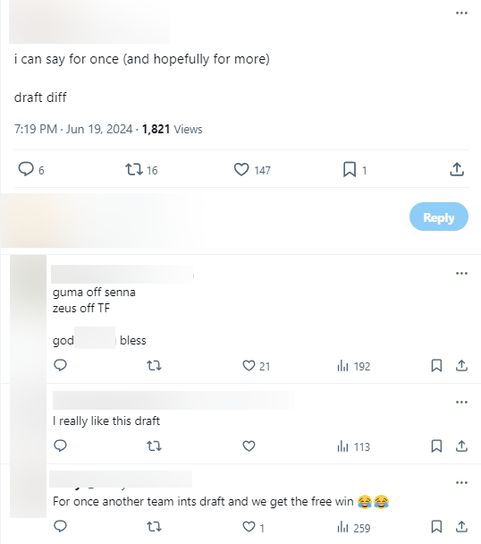 Fan T1 cũng thừa nhận cấm chọn đã tốt hơn hẳn