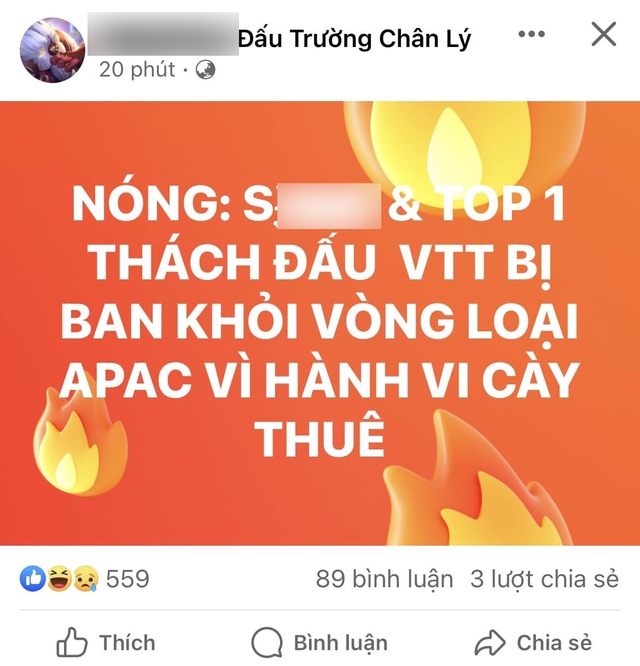 Tuyển thủ Đấu Trường Chân Lý VTT lên tiếng việc bị ban khỏi vòng loại APAC, hé lộ hành vi tiêu cực của một người anh có liên quan - Ảnh 2.