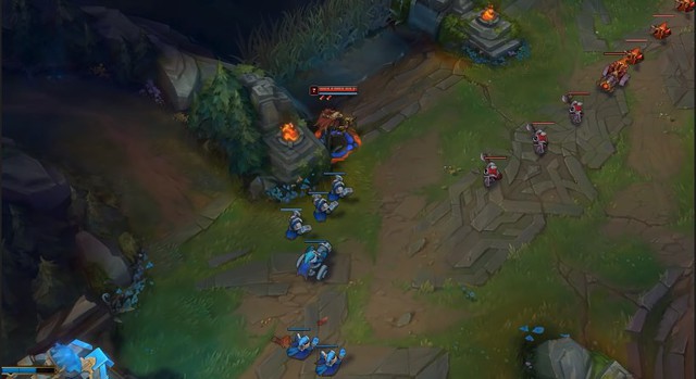 Kinh nghiệm từ Thách Đấu - Người đi rừng cần làm gì sau khi gank và cách đóng băng lính cho đồng đội - Ảnh 3.