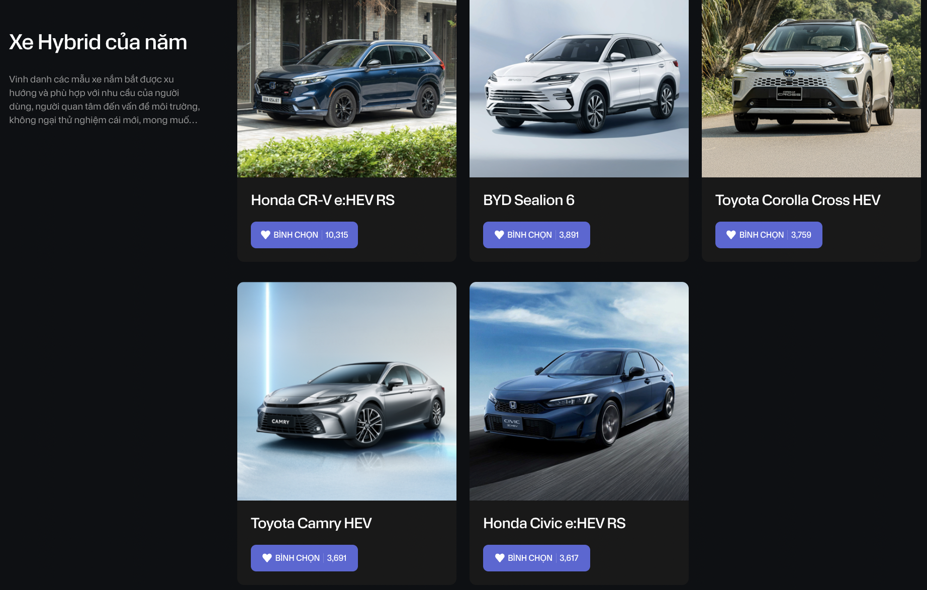 9 xe tạm dẫn đầu bình chọn CCA 2025 sau 1 tuần mở vote: Territory át vía CX-5, CR-V, Lynk & Co 06 áp đảo và những diễn biến khó đoán ở giai đoạn nước rút- Ảnh 13. 9 xe tạm dẫn đầu bình chọn CCA 2025 sau 1 tuần mở vote: Territory át vía CX-5, CR-V, Lynk & Co 06 áp đảo và những diễn biến khó đoán ở giai đoạn nước rút- Ảnh 13.