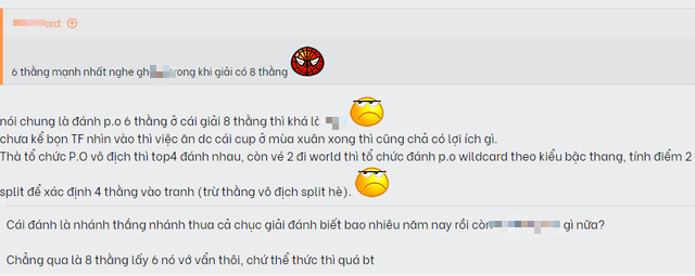 Thể thức playoff của VCS mùa hè 2020 gây tranh cãi - Kiểu này đánh đủ điểm top 6 rồi nghỉ cho khỏe - Ảnh 2. Thể thức playoff của VCS mùa hè 2020 gây tranh cãi - Kiểu này đánh đủ điểm top 6 rồi nghỉ cho khỏe - Ảnh 2.