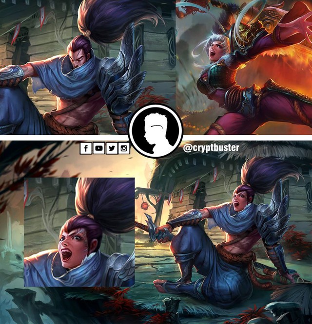 Chiêm ngưỡng những tác phẩm kết hợp giữa các vị tướng LMHT theo phong cách râu ông nọ cắm cằm bà kia - Ảnh 15.