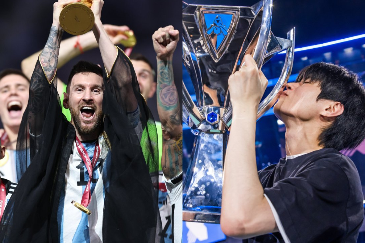 Messi và Deft có điểm chung là lên ngôi thế giới vào những năm cuối sự nghiệp Messi và Deft có điểm chung là lên ngôi thế giới vào những năm cuối sự nghiệp